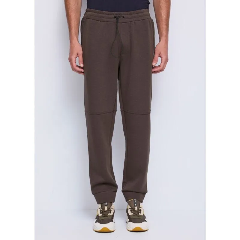 Pantaloni marroni in felpa