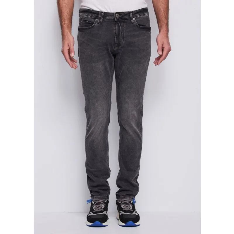 Jeans slim grigi in cotone used