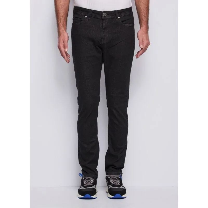 Jeans slim neri in cotone