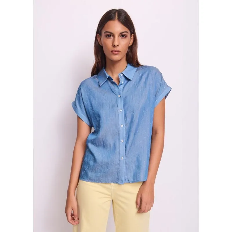 Camicia donna a maniche corte