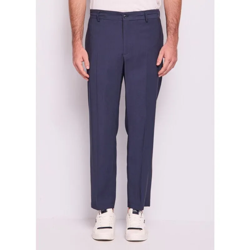 Pantaloni blu da uomo