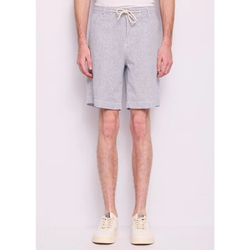 Shorts da uomo in lino e cotone