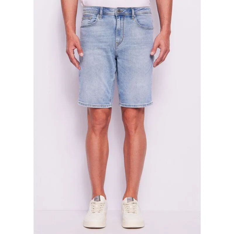 Shorts uomo in denim di cotone