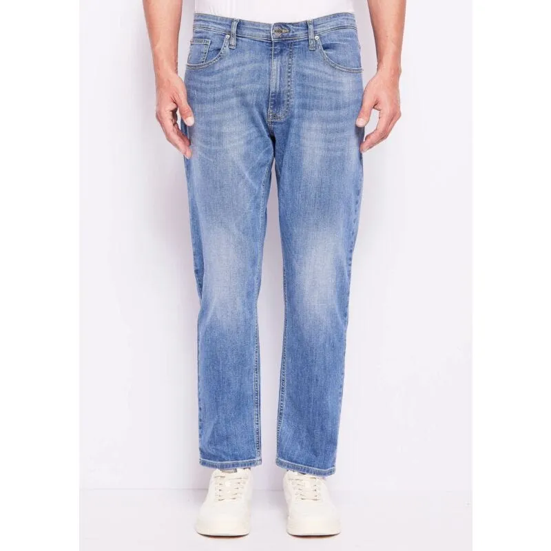 Jeans uomo in denim di cotone