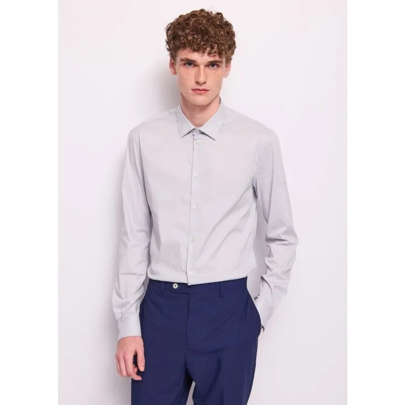 Camicia da uomo in misto cotone