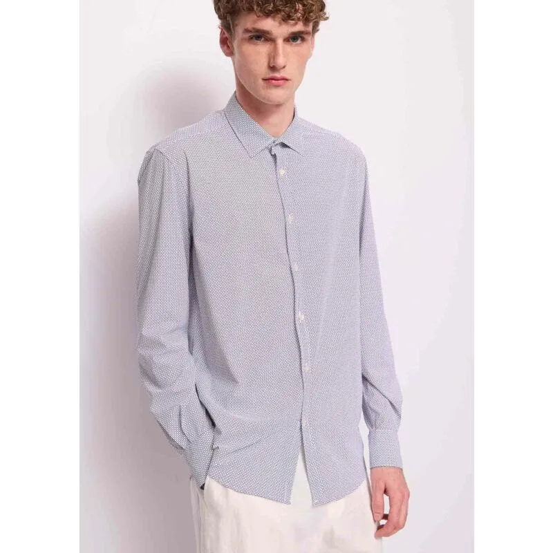 Camicia da uomo in nylon stampato