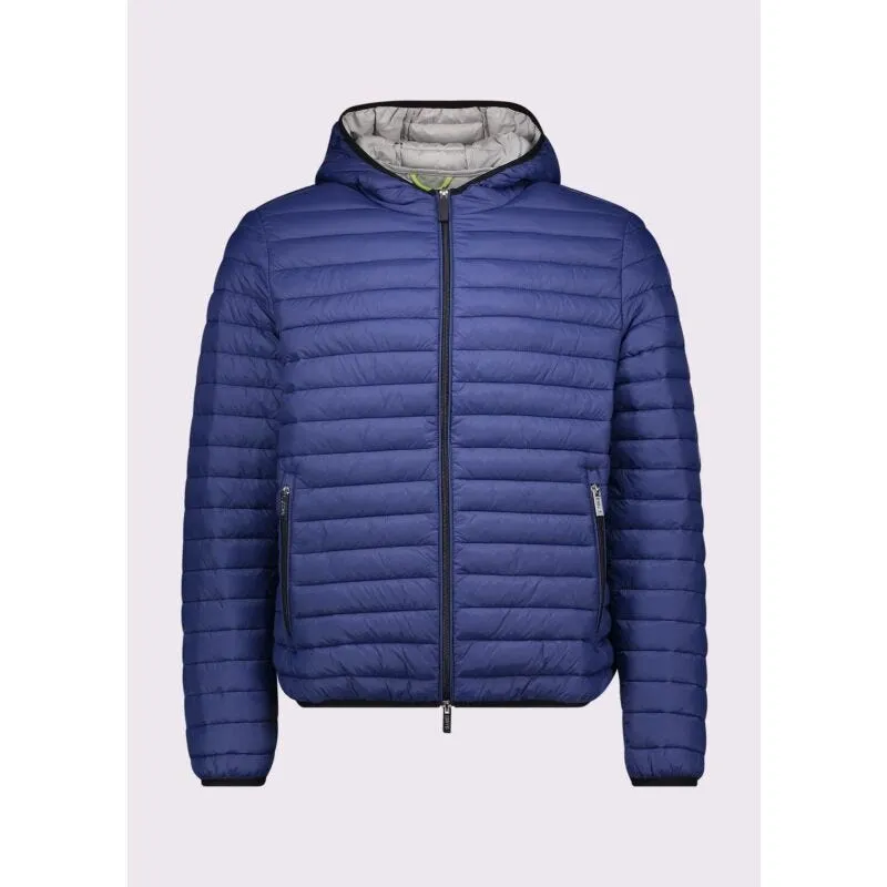 Piumino blu da uomo in nylon