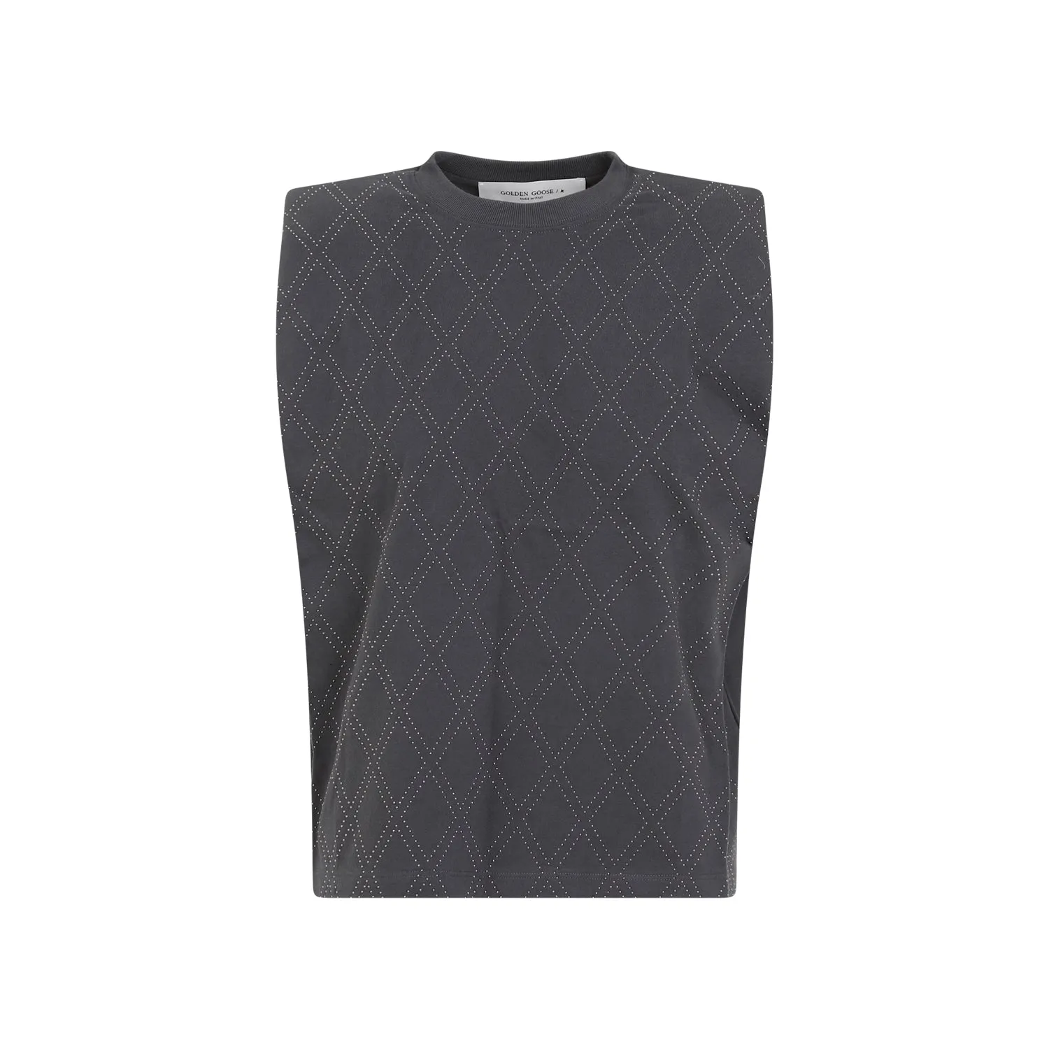 Anthracite Cotton T-Shirt
