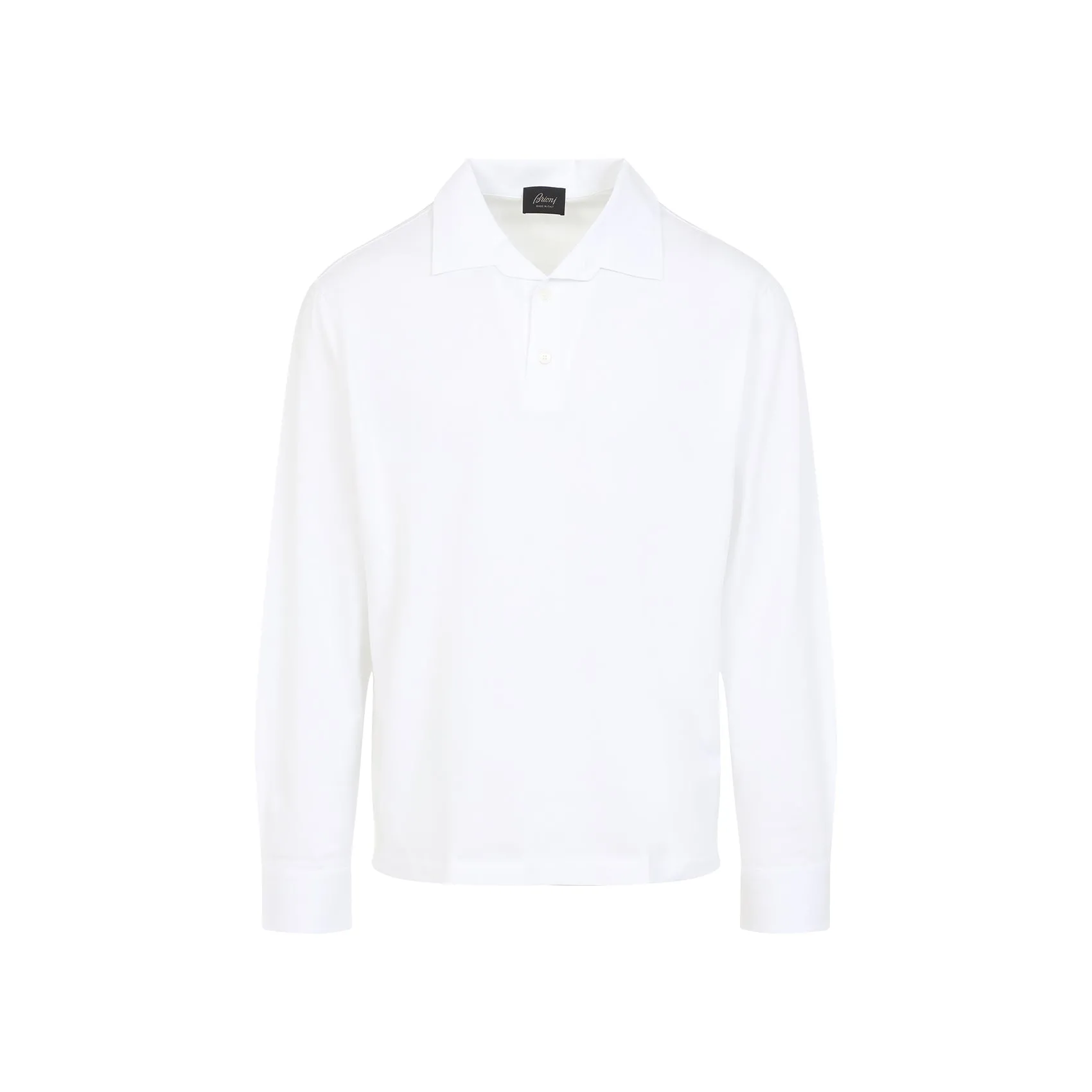 White Polo Cotton Shirt