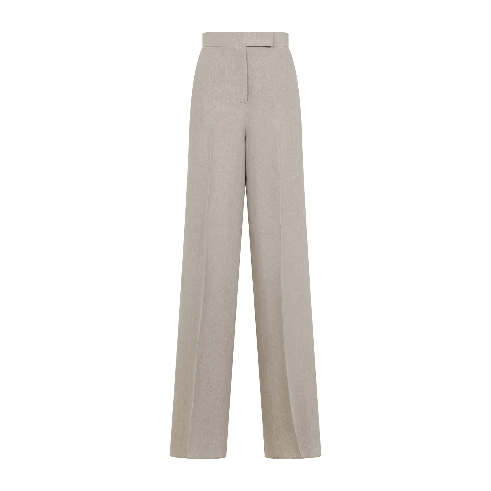 Beige Sequoia Linen Pants