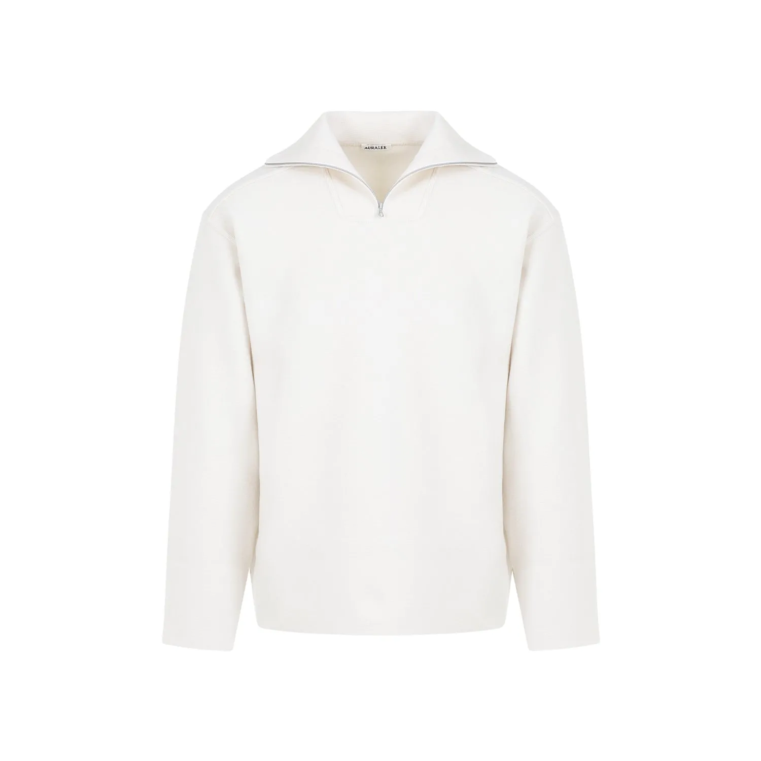 Ivory White Heavy Milano Wool Pullover