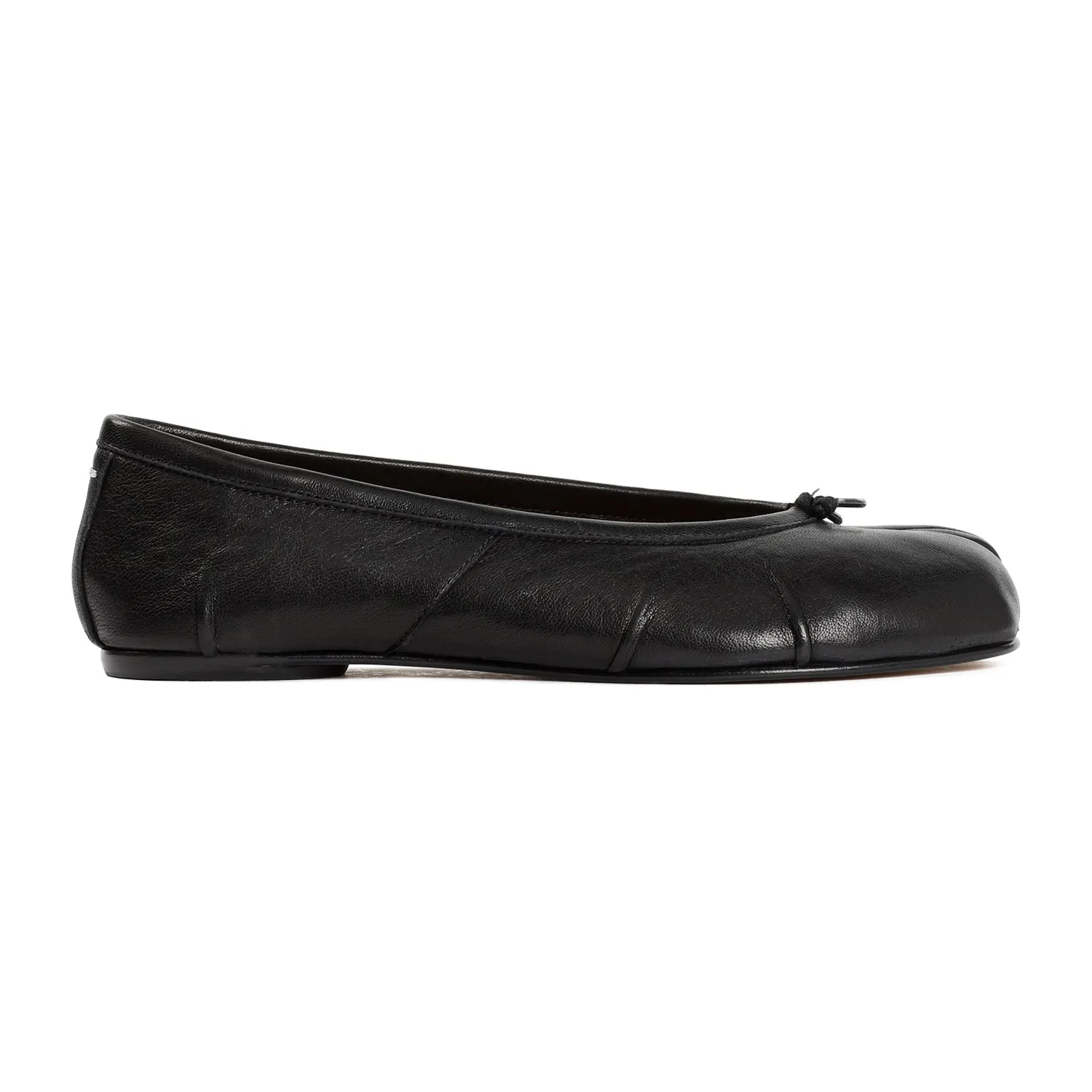 Black Tabi Ballerina Flats