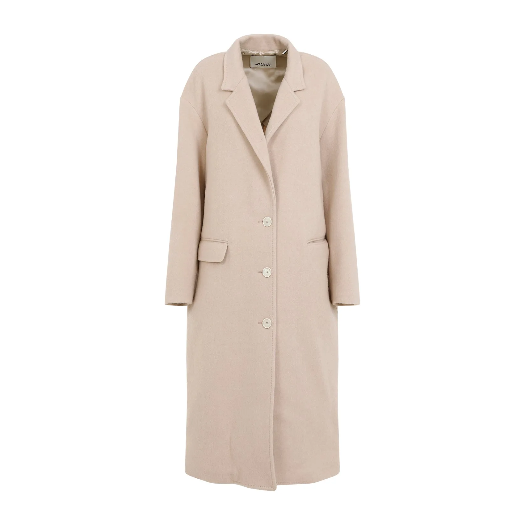 Beige Wool Efezia Coat