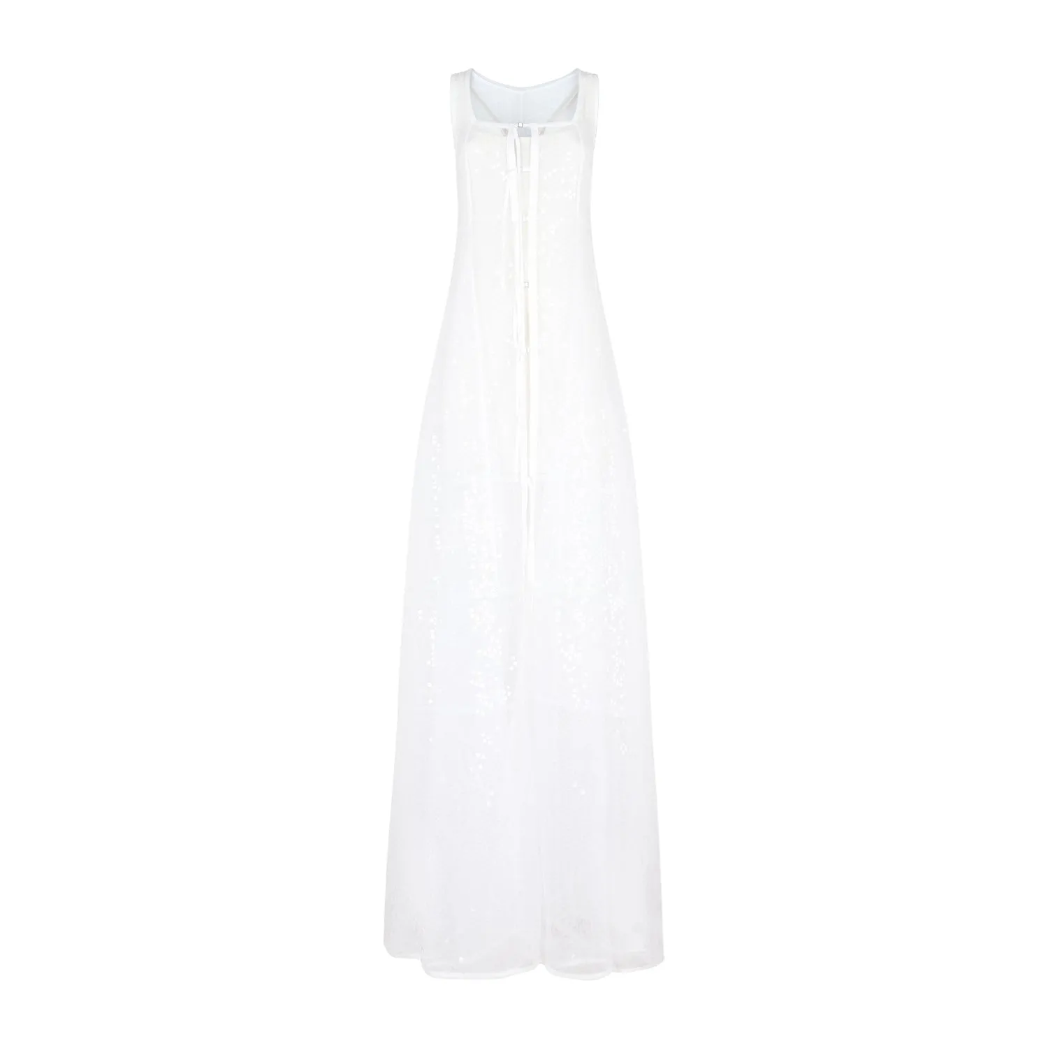 White Dentelle Dress