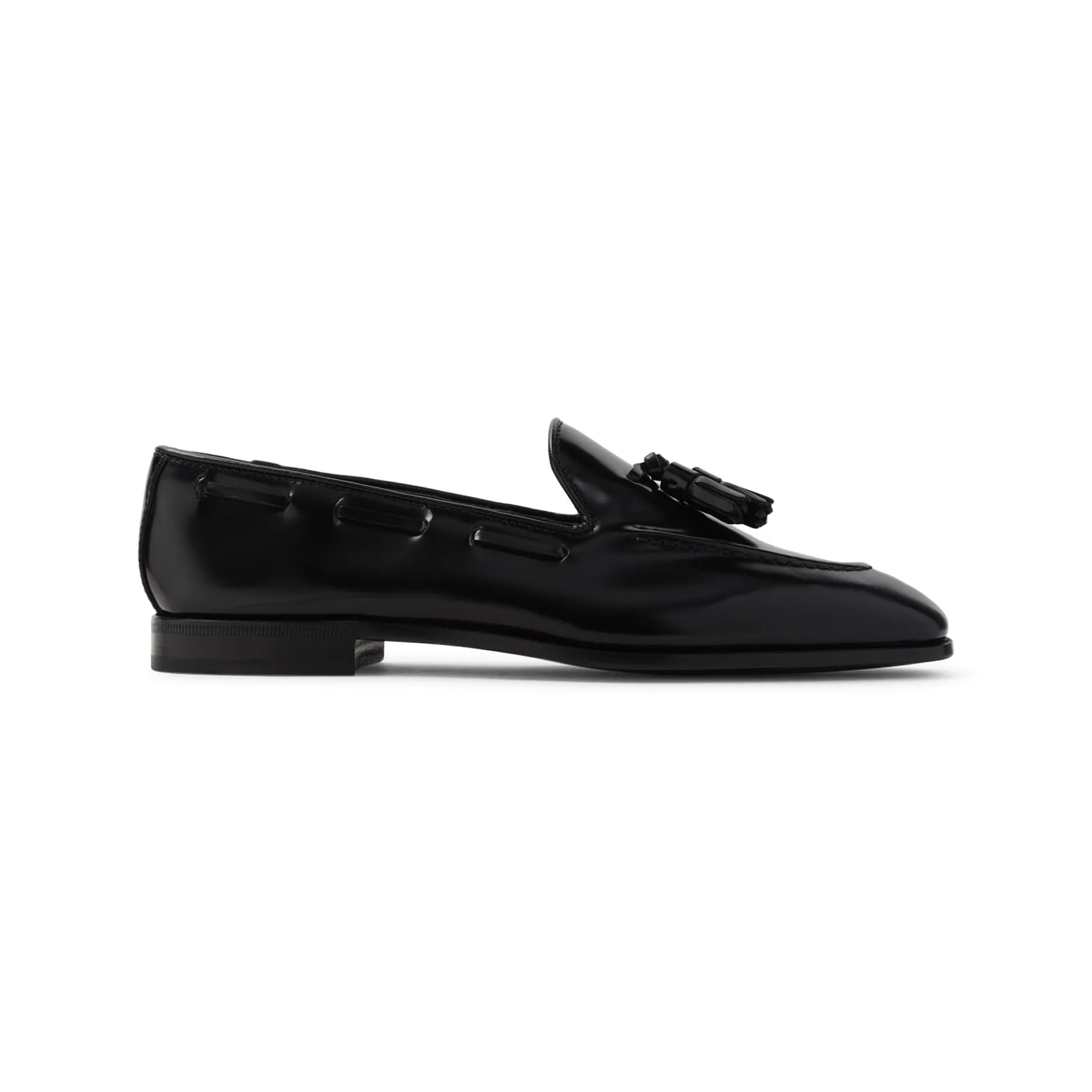 Black Maidstone Calf Leather Loafers