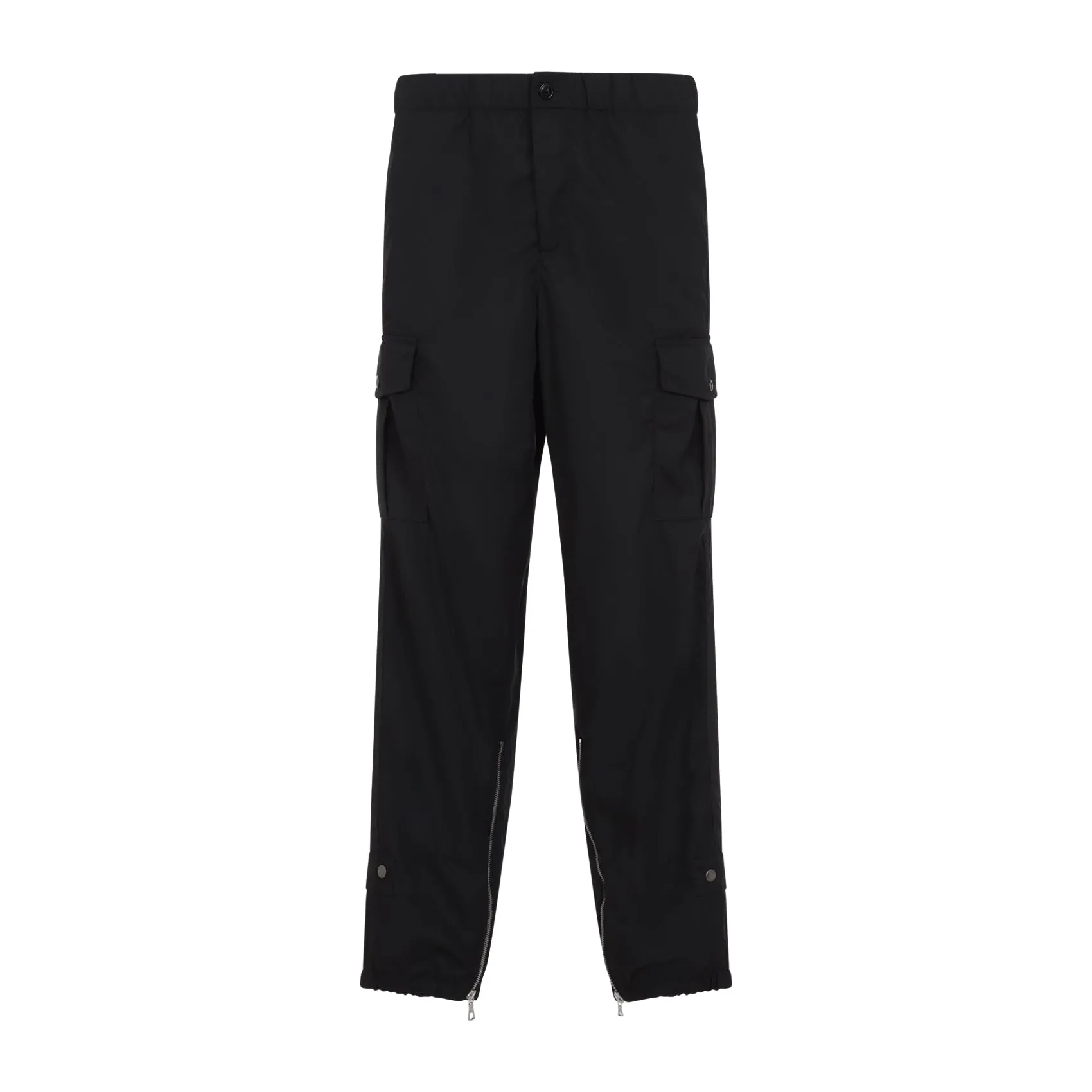 Black Pebb Polyester Pants