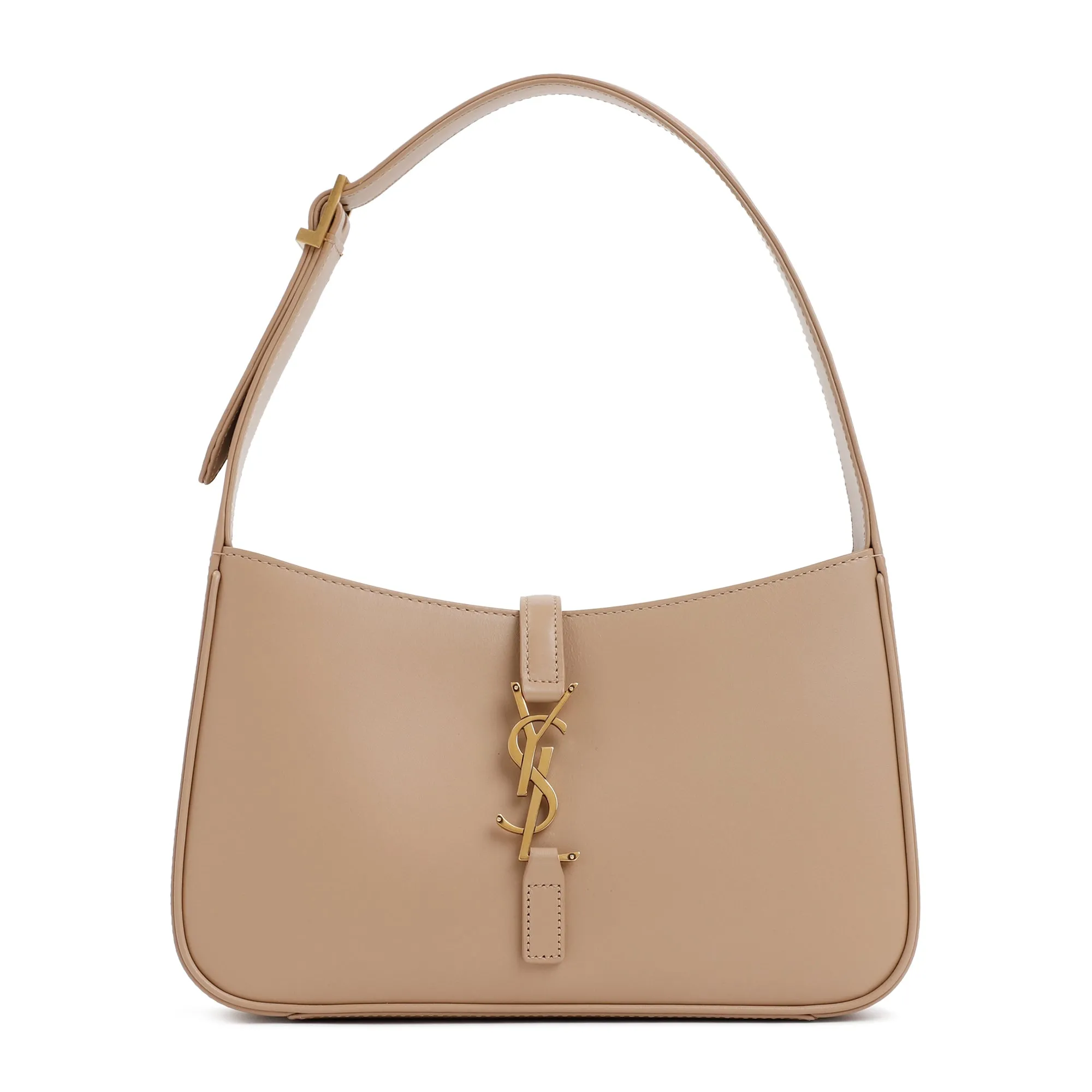 Bubblegum Nude Leather Le 5 à 7 Hobo Bag
