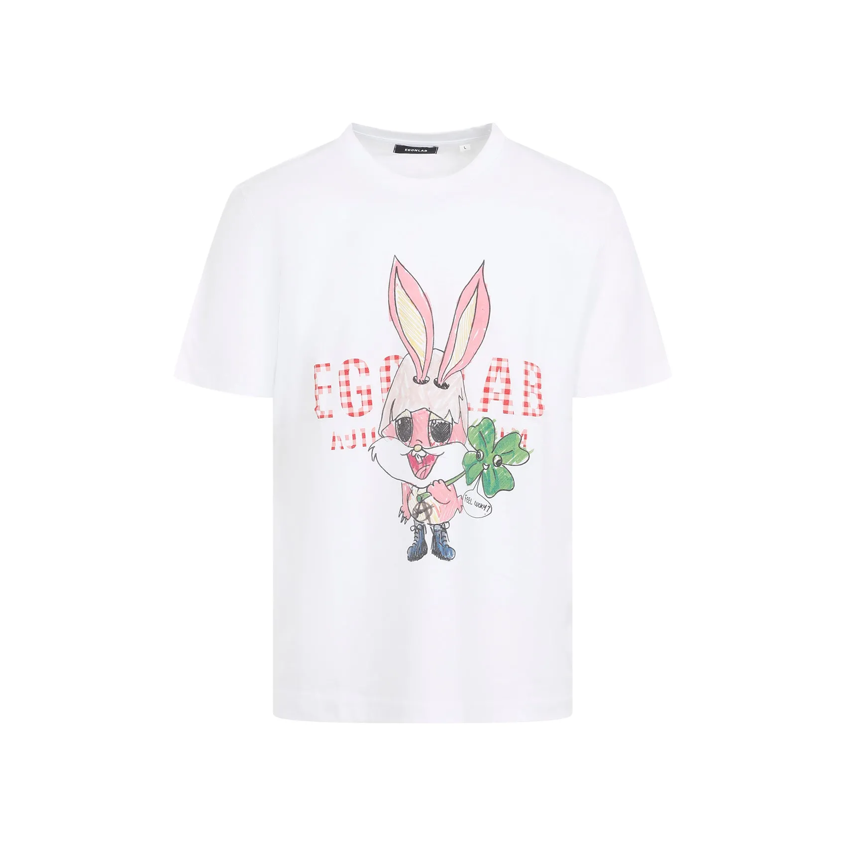 Off White Cotton Lapinou Tee Shirt