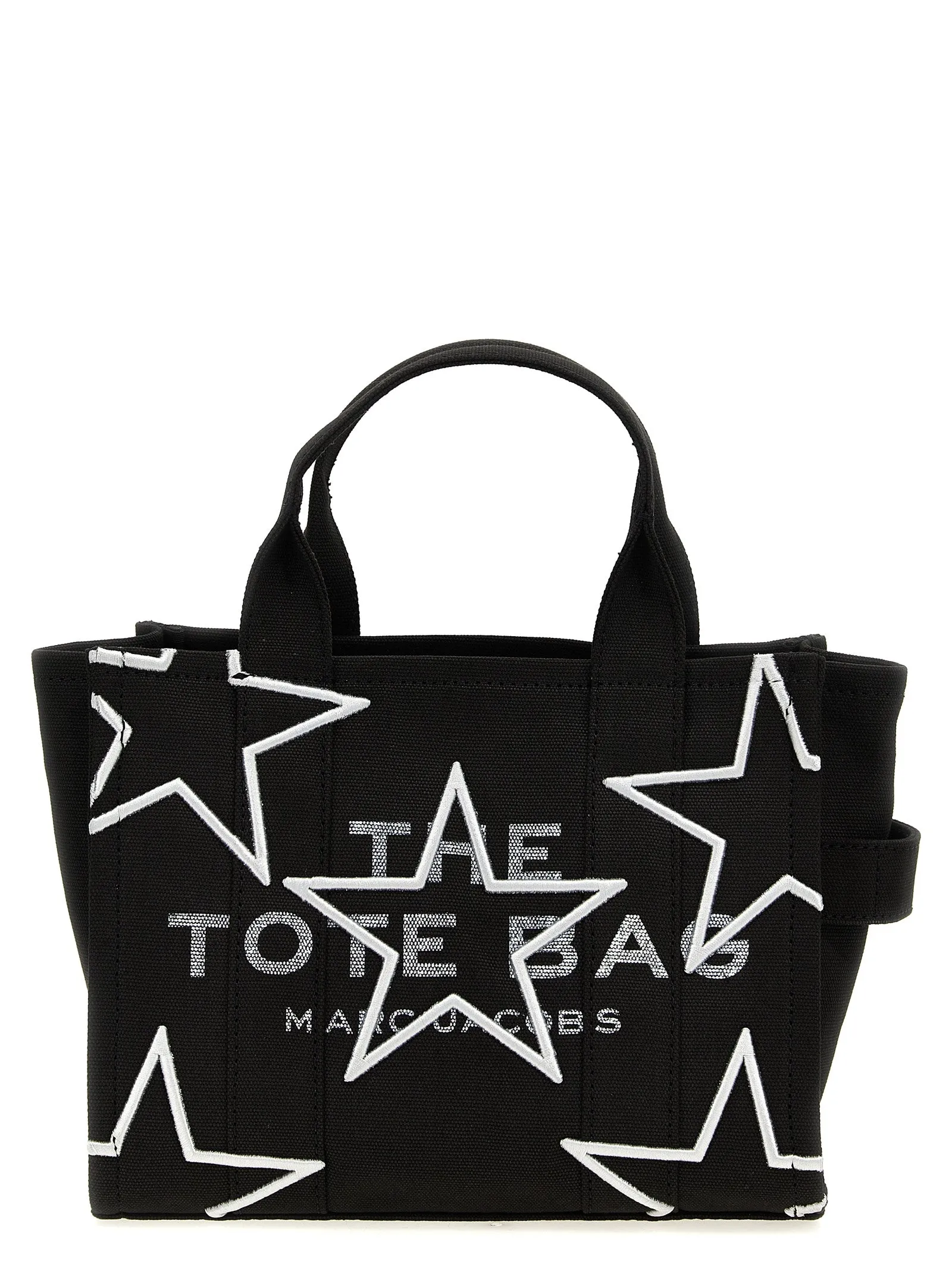 The Star Canvas Small Tote Borse A Mano Nero