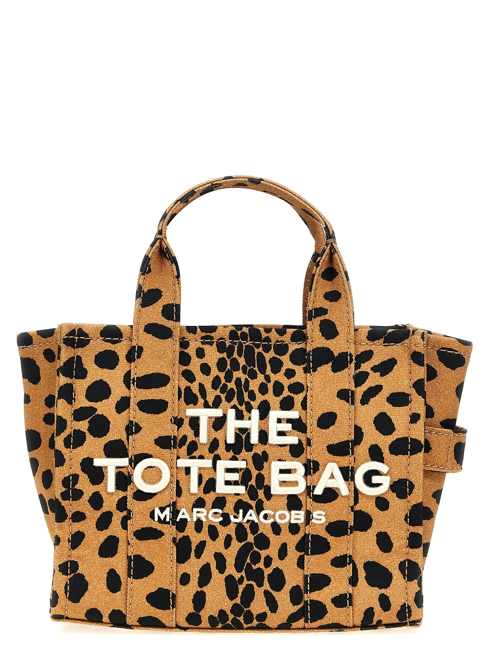 The Cheetah Canvas Small Tote Borse A Mano Multicolor