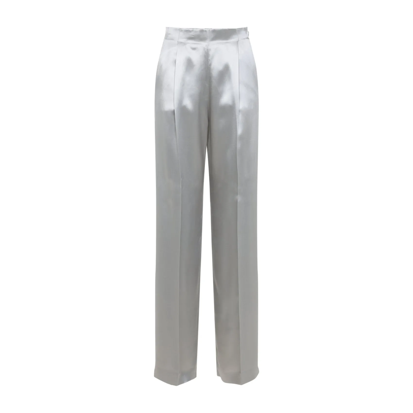 Silver Viscose Pants
