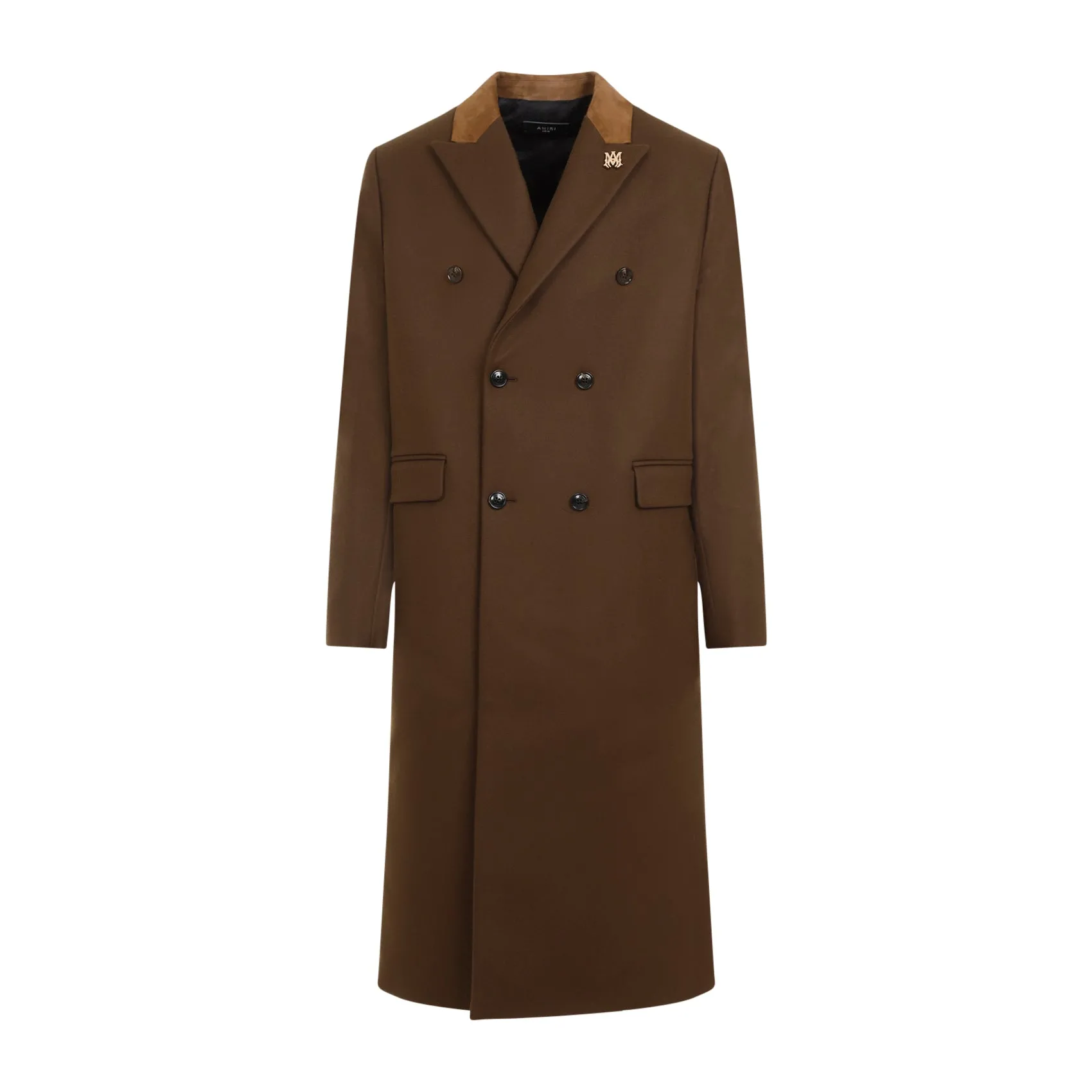 Dark Brown Wool Db Overcoat