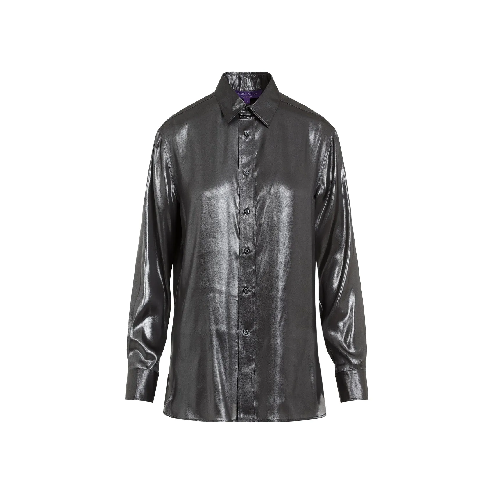 Silver Adrien Ls Polyester Shirt