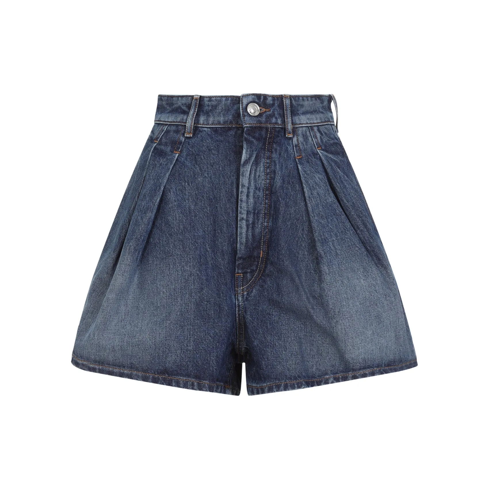 Blue Ghirba Cotton Shorts