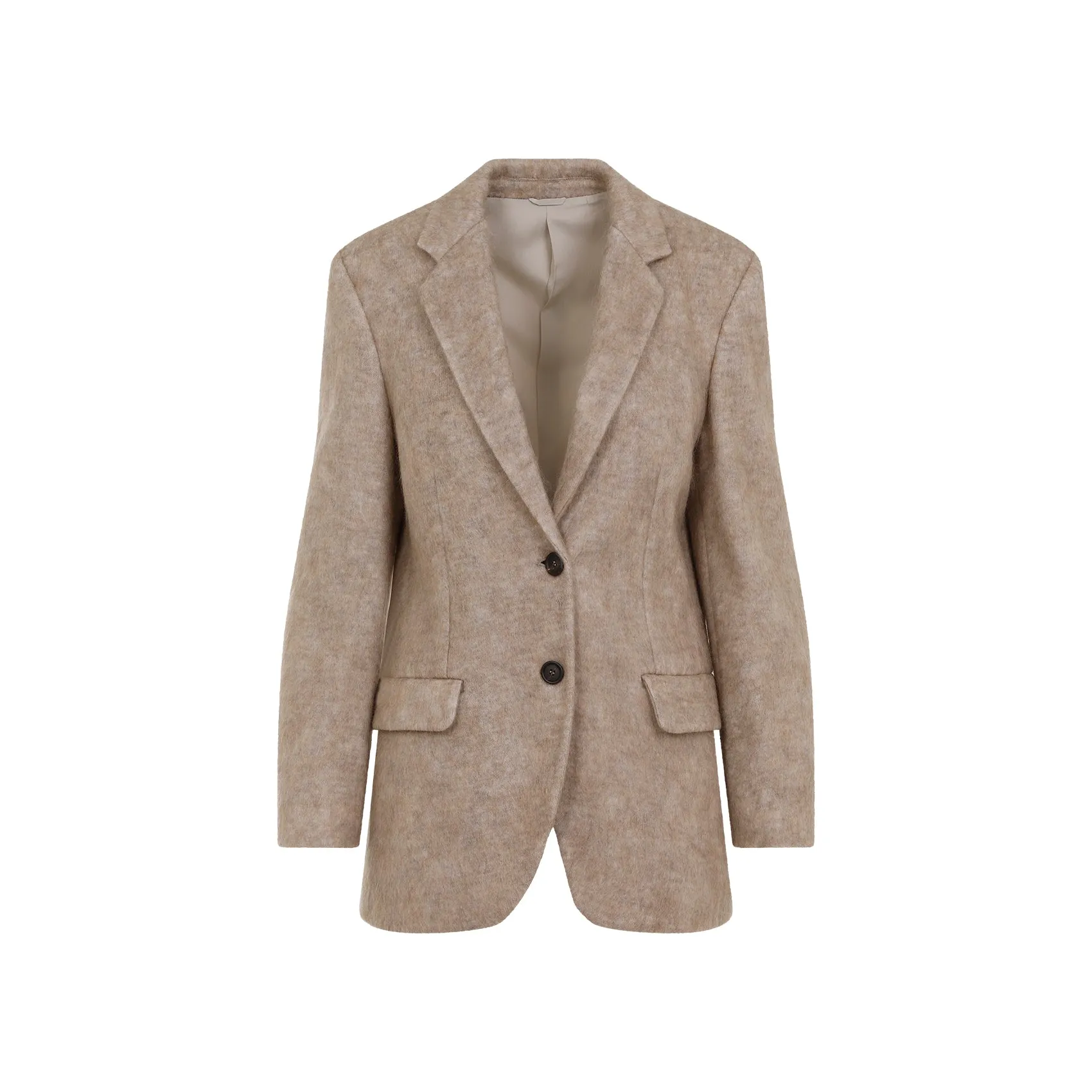 Brown Mohair Jacket