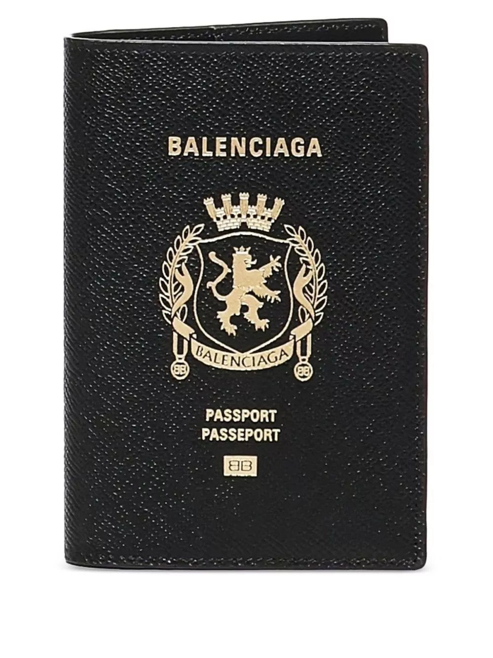 Porta passaporto in pelle di Balenciaga