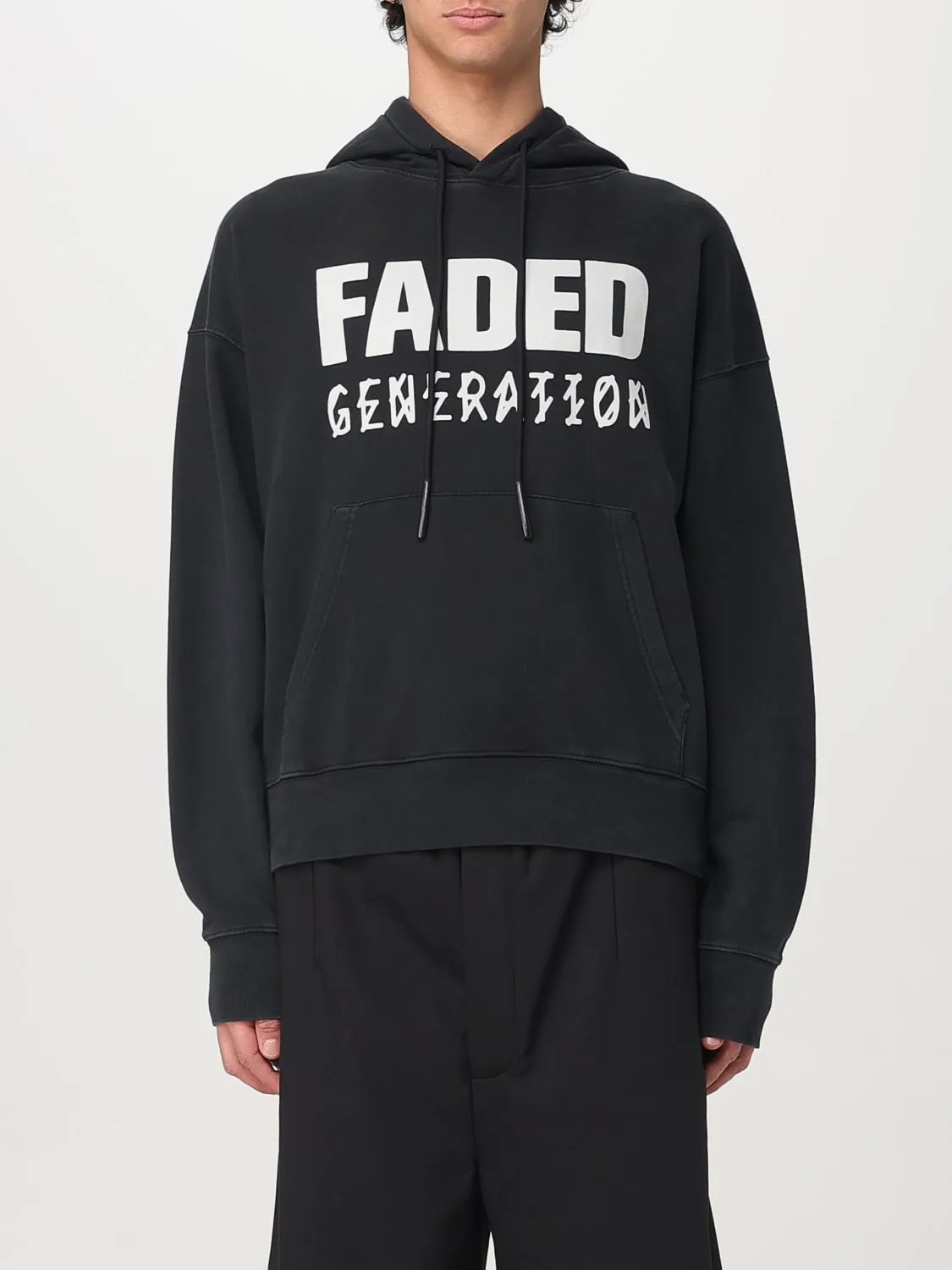 Felpa con cappuccio 44 Label Group in cotone