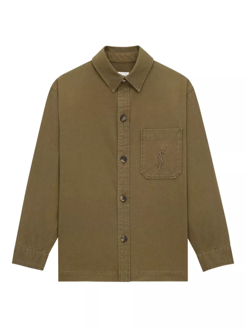 Overshirt in cotone di Saint laurent