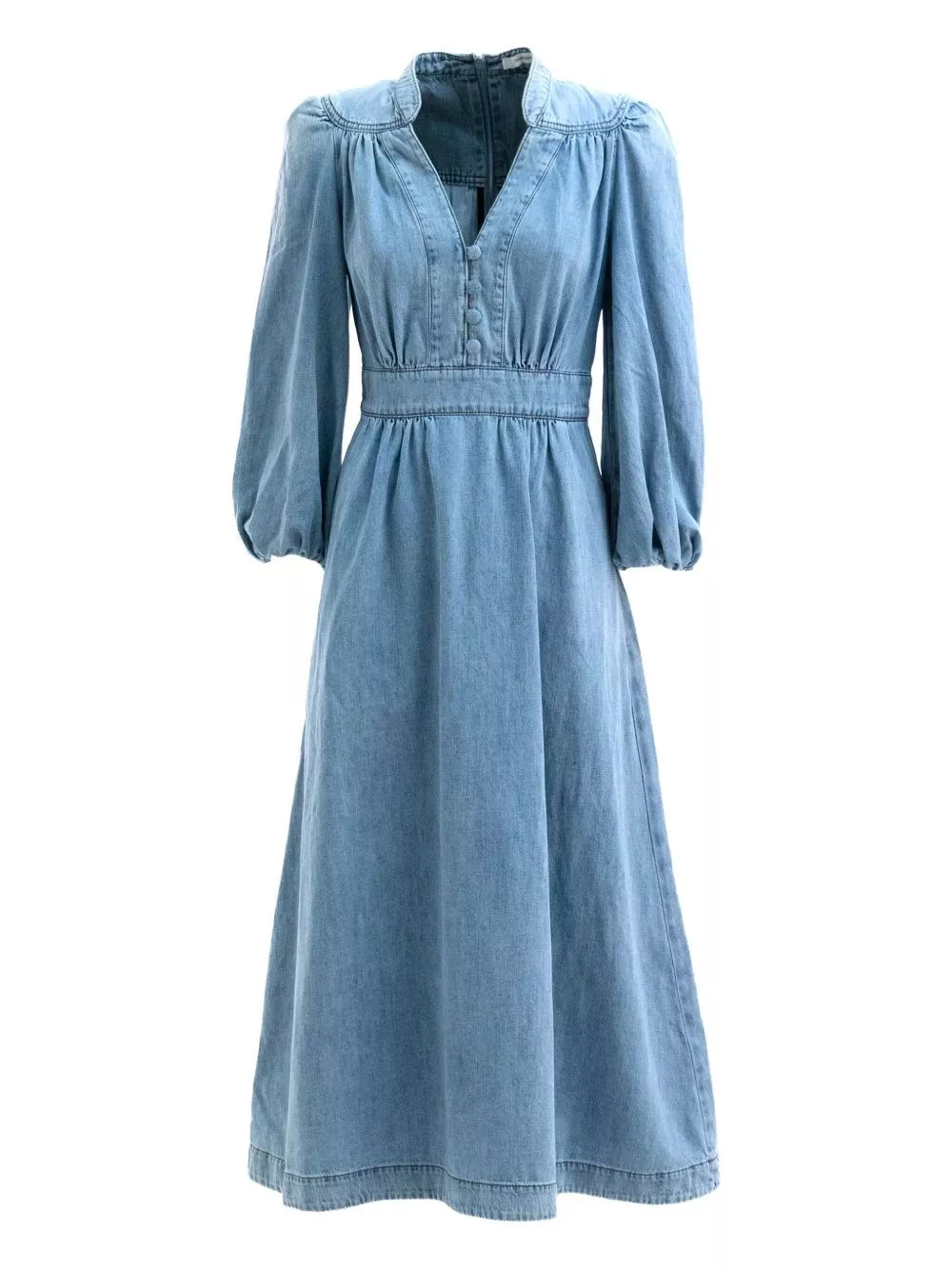 Abito midi in denim di Zimmermann