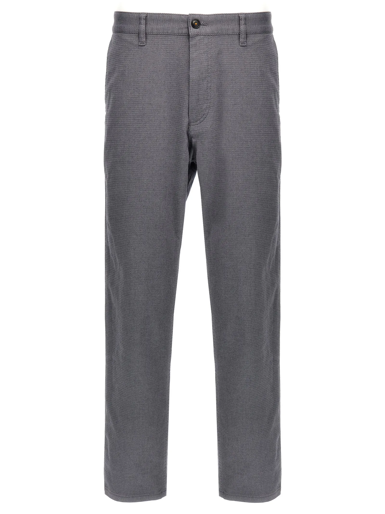 Cotton Trousers Pantaloni Grigio