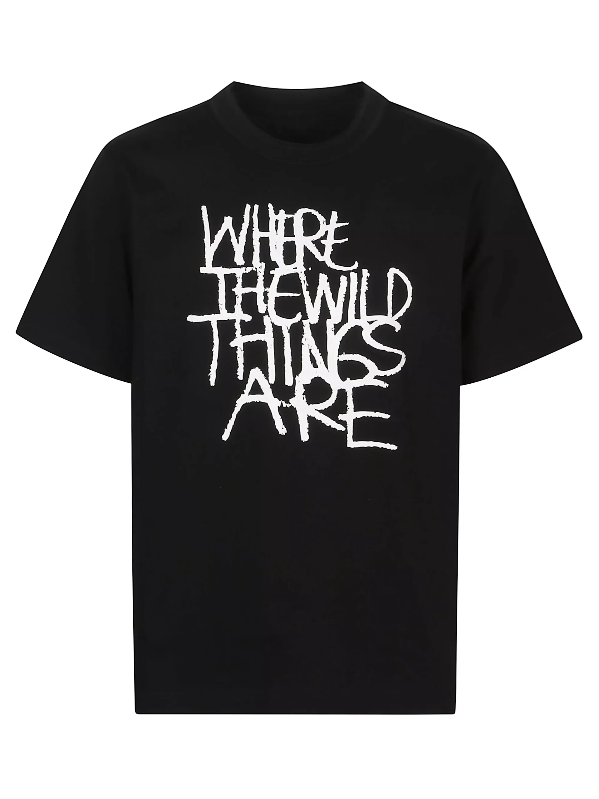 T-shirt in cotone di Sacai