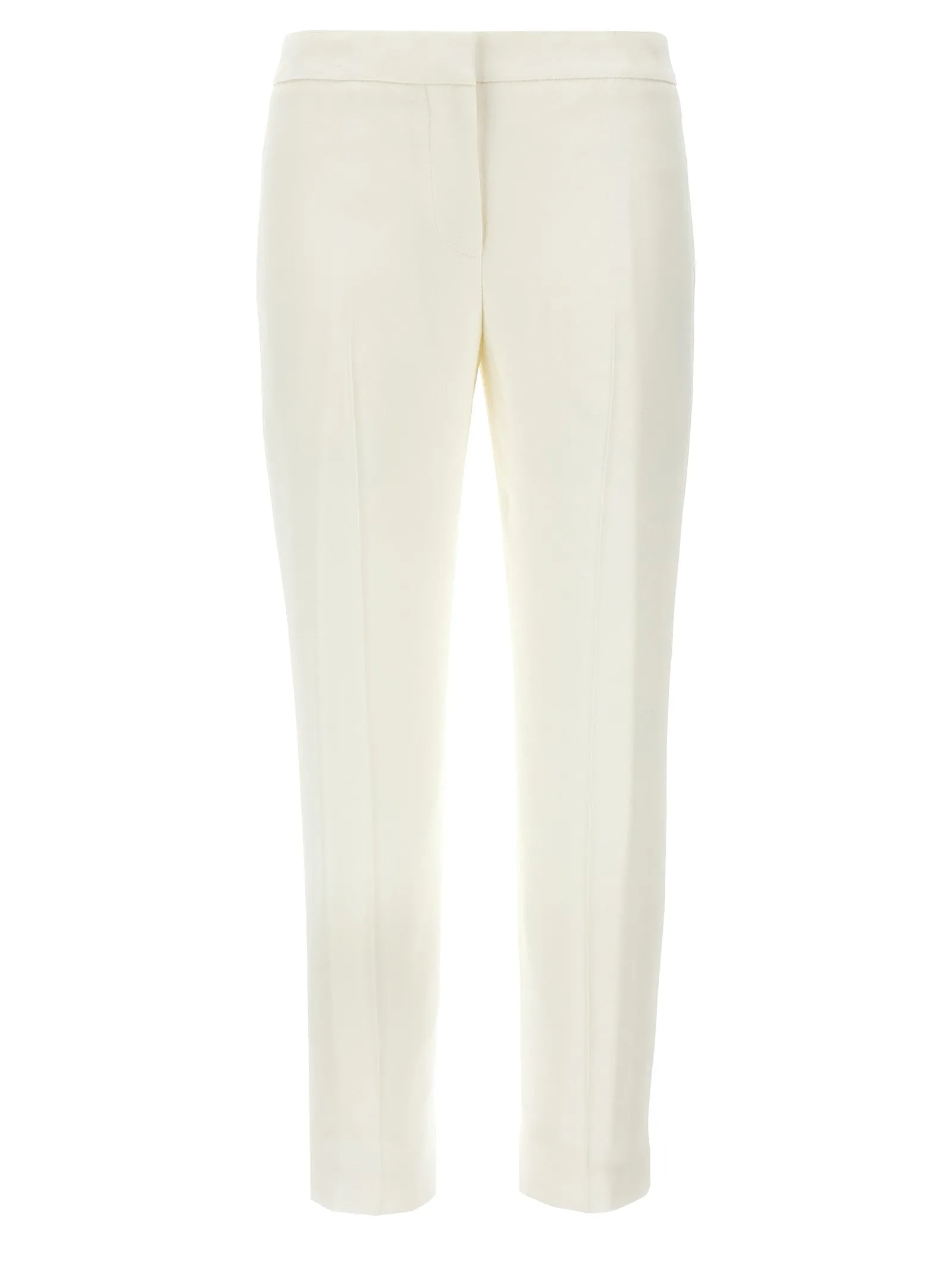 Crepe Pantaloni Bianco