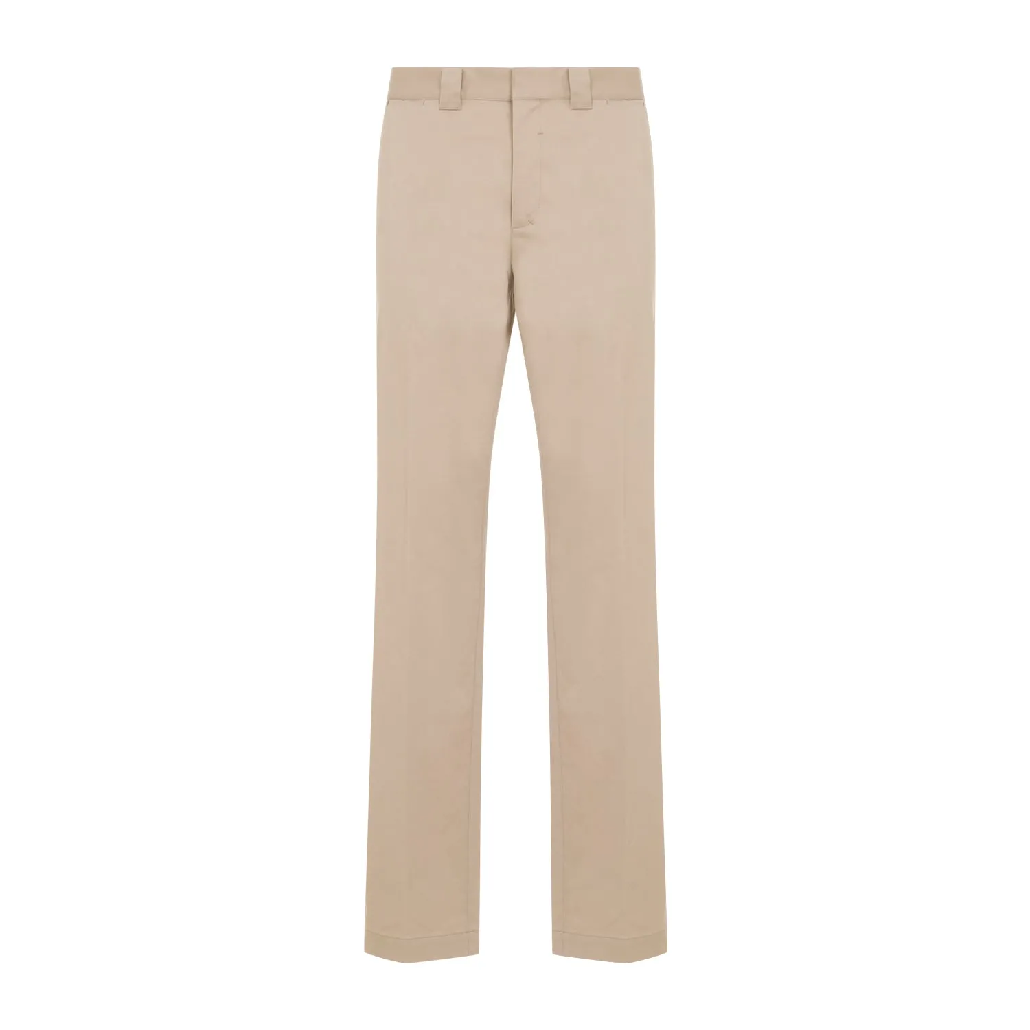 Beige Regular Fit Pants