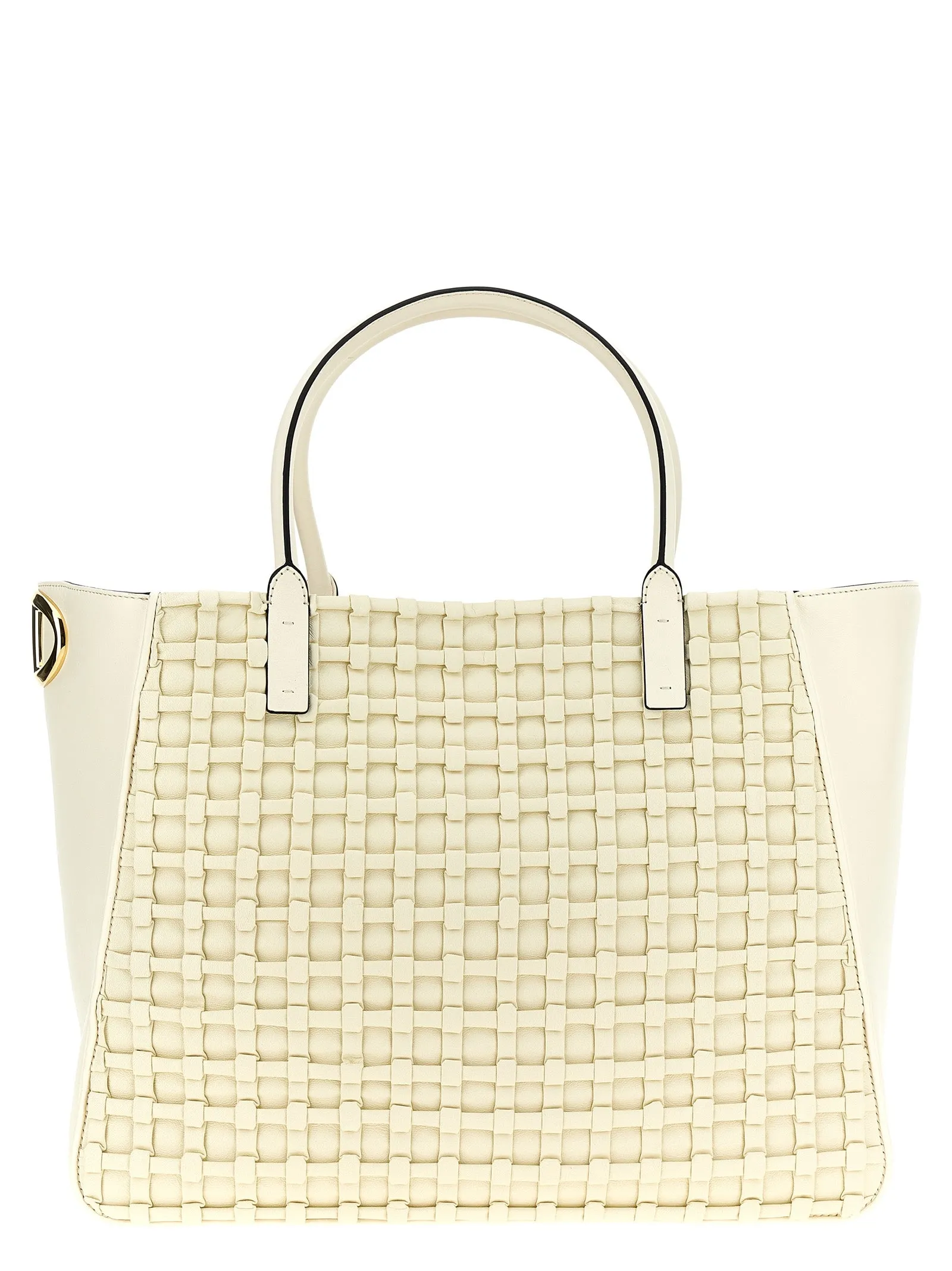 Vlogo Side Tote Bianco