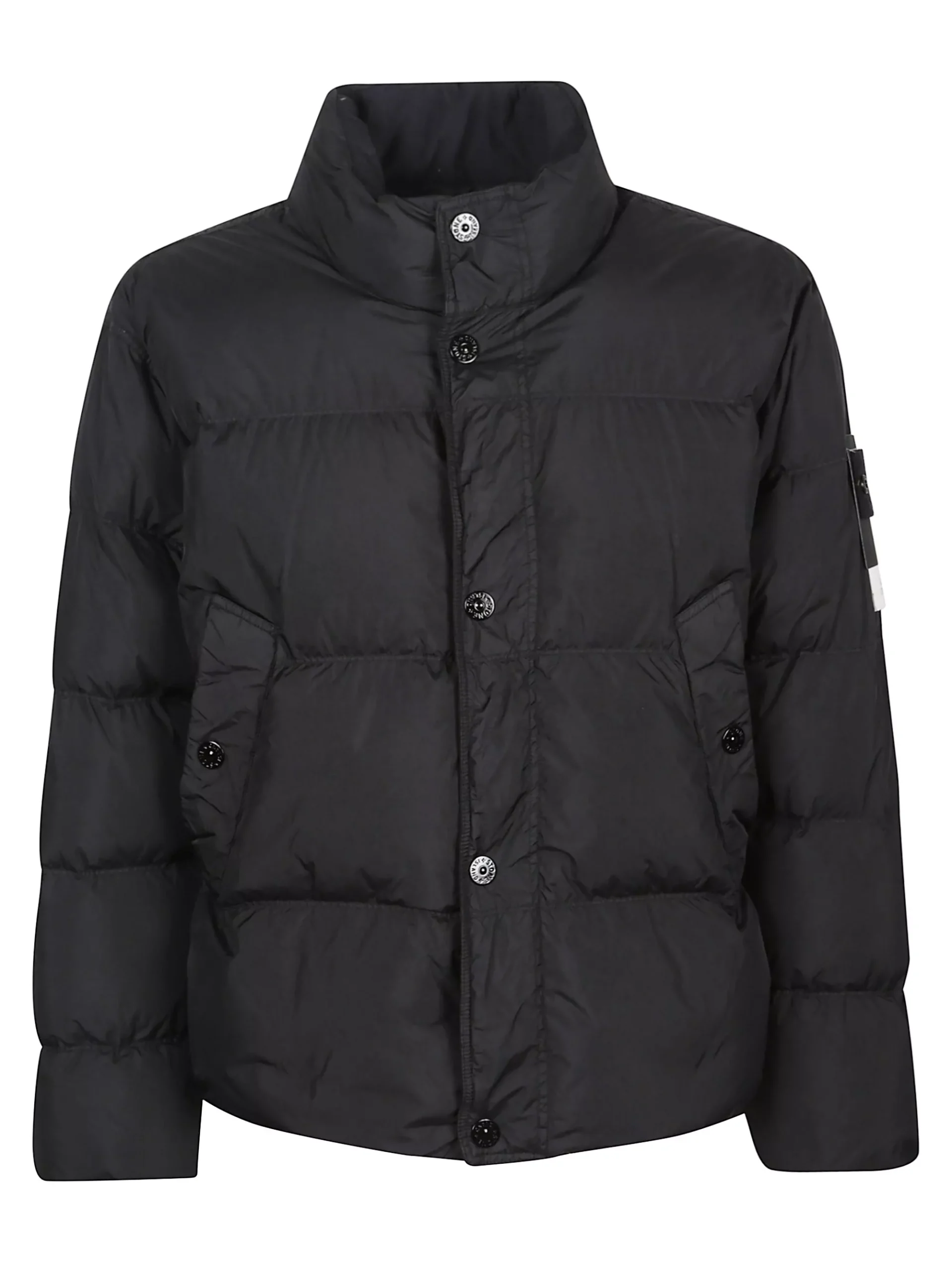 Giacca bomber in nylon riciclato di Stone island