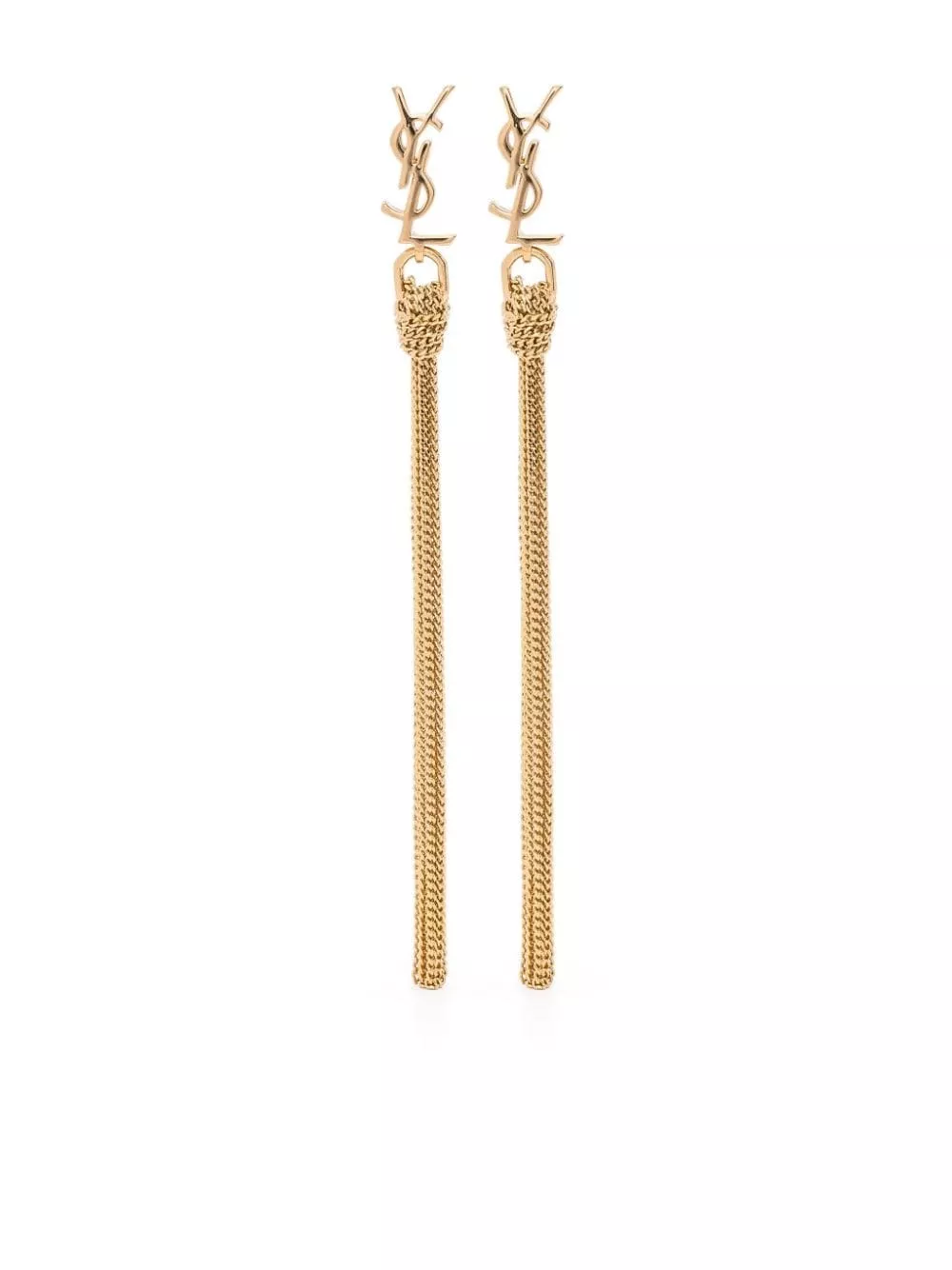 Orecchini pendenti cassandre di Saint laurent