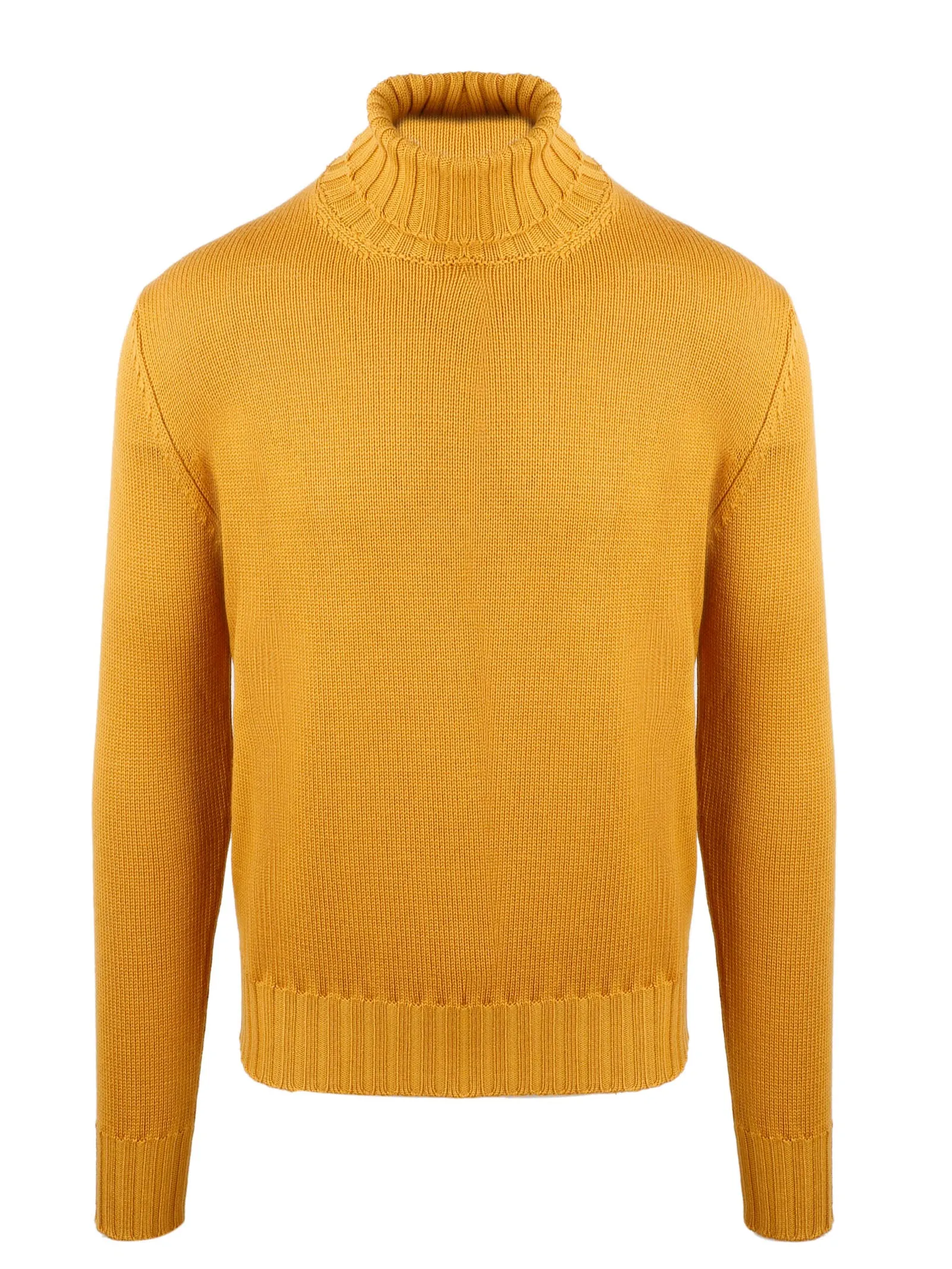Turtle Neck Yellow & Orange