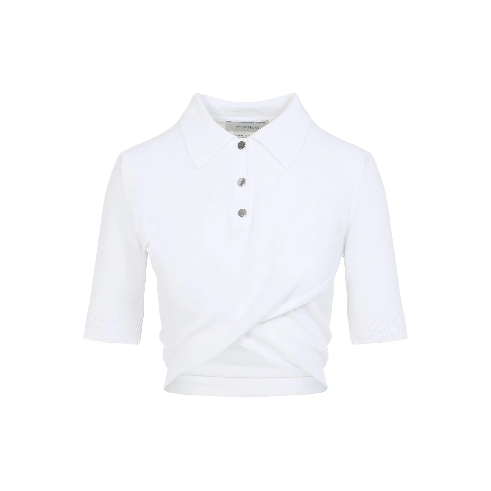 White Shaker Cotton Polo