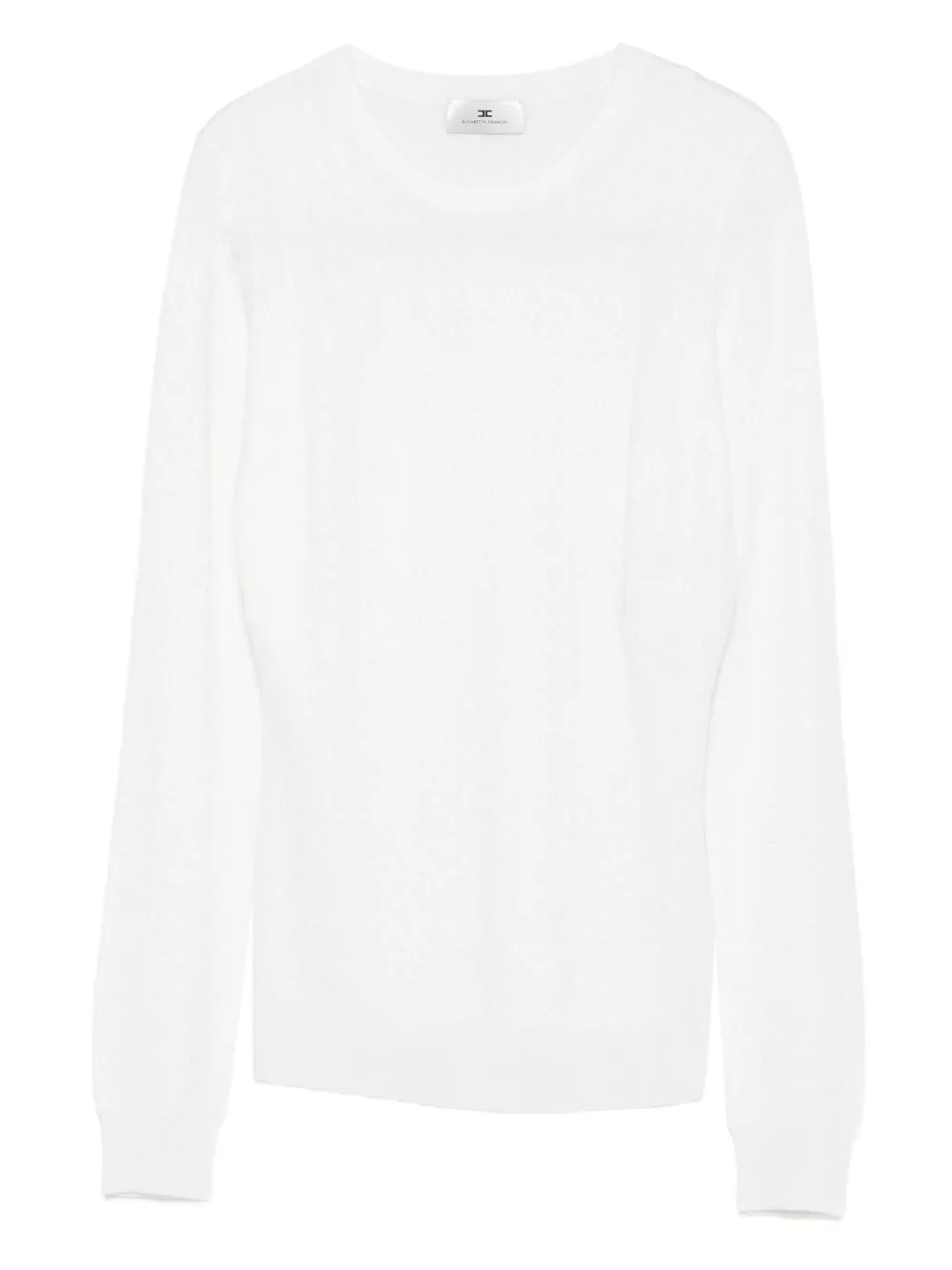 Maglia girocollo in misto lana di Elisabetta franchi