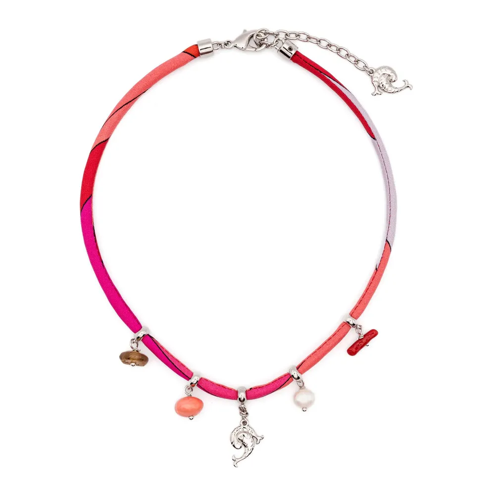 Collane Argento Rosa