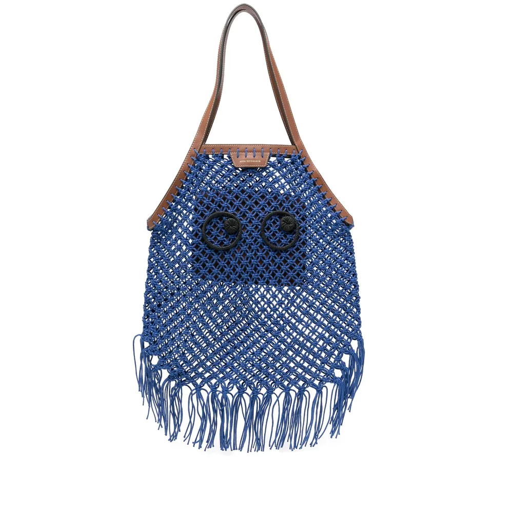 Tote Bags Blu Marrone