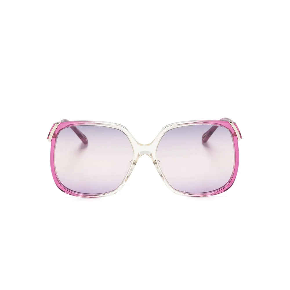 Occhiali Da Sole Rosa Bianco