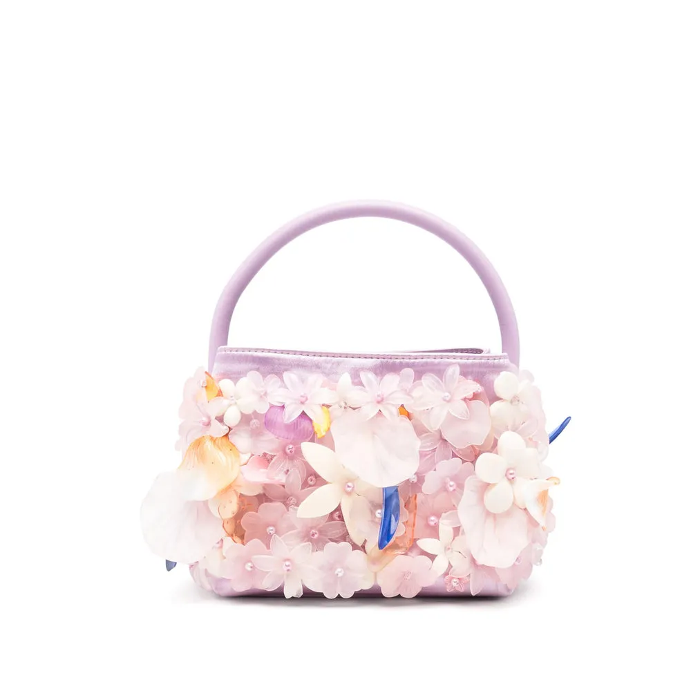 Tote Bags Viola Bianco