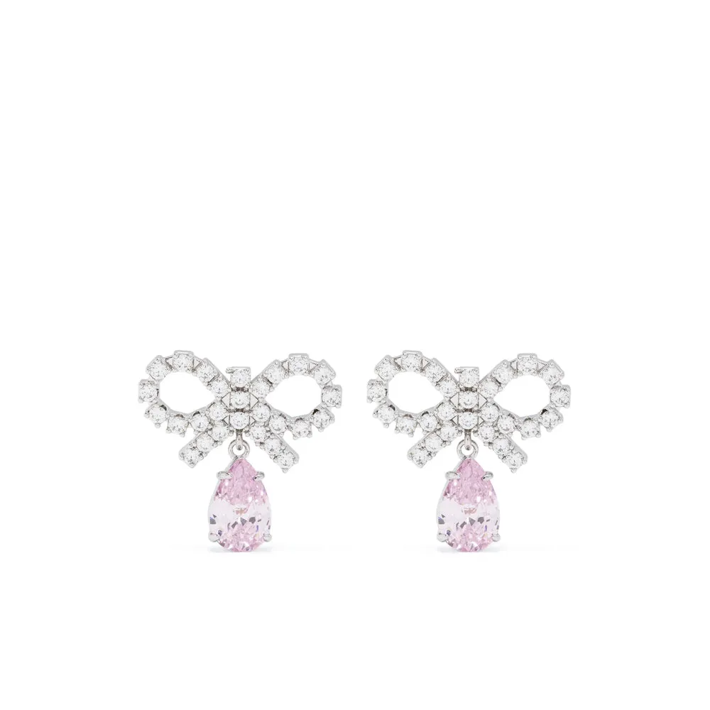 Orecchini Argento Rosa