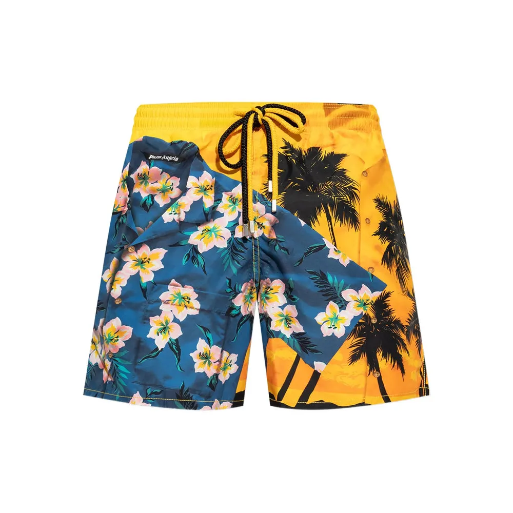 Beachwear Blu Giallo