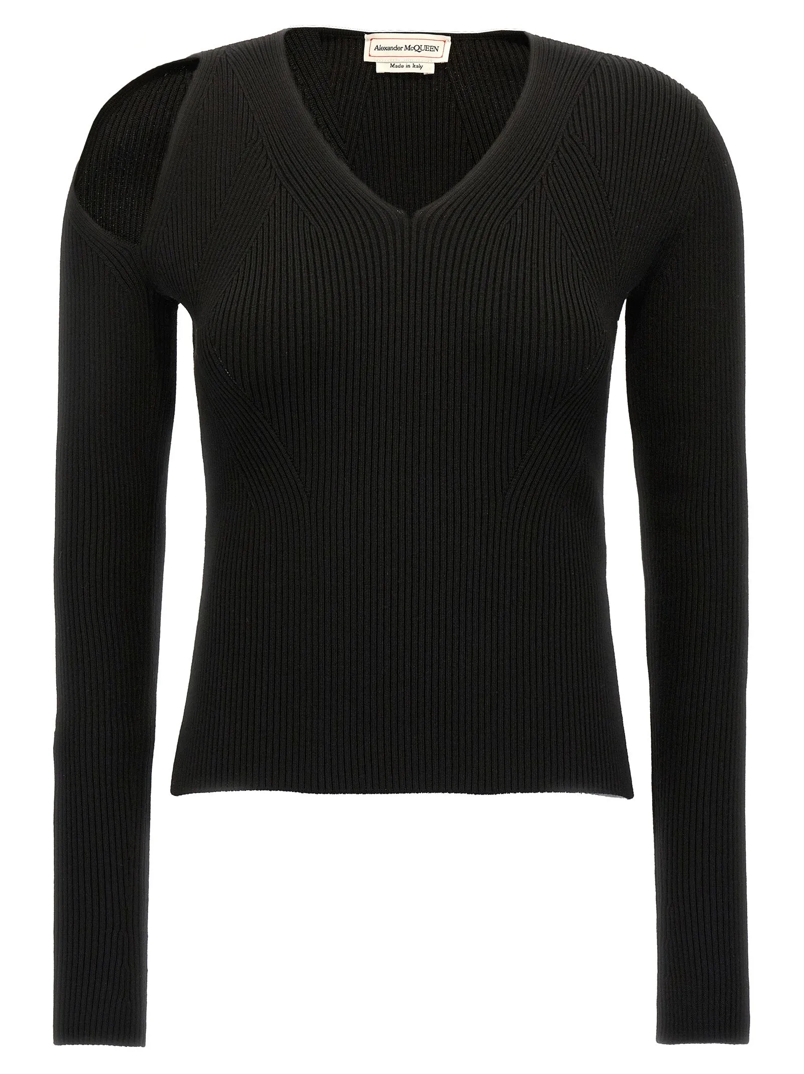 Cut-Out Sweater Maglioni Nero
